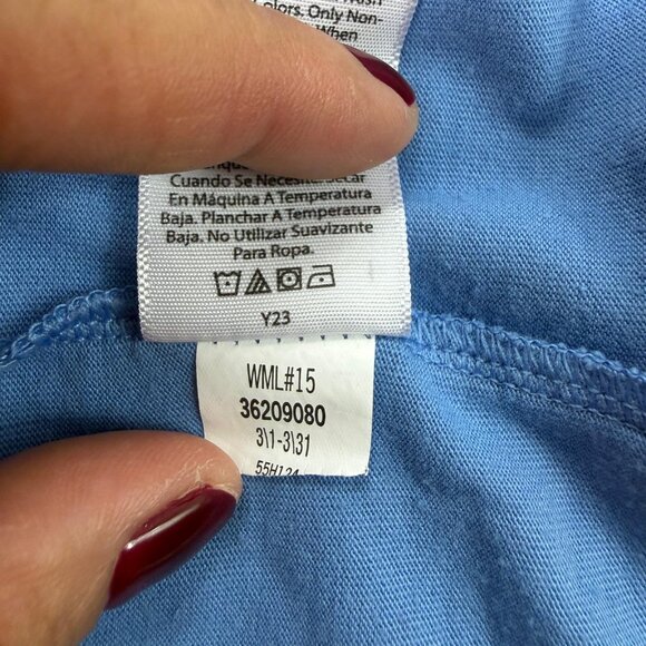 George Blue Crewneck Short Sleeve T-Shirt Men’s Size Small (34-36) - Picture 11 of 11